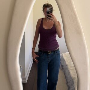 Elegant Purple Women's Top